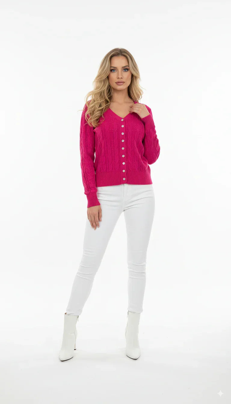 Casaquinho Trançado Furinhos