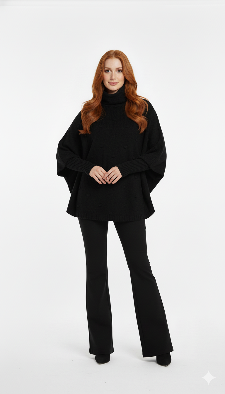 Poncho Pipoca Mousse