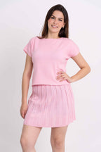 Conjunto Plissado Lurex