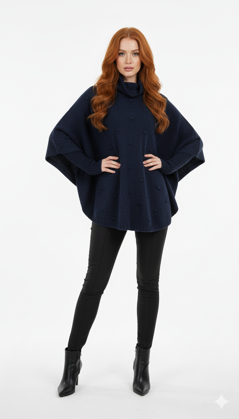 Poncho Pipoca Mousse