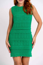 Vestido Rendado Tricot