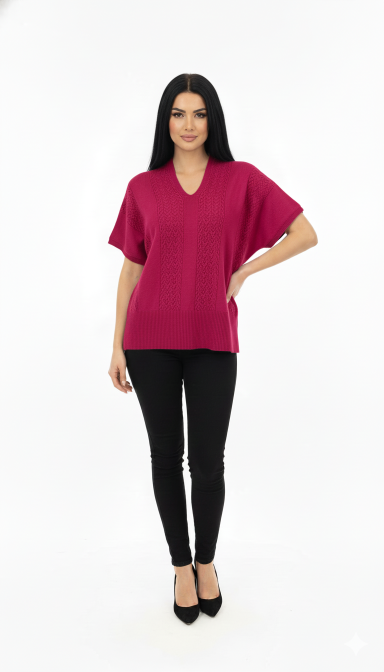 Tshirt Morcego Rendada