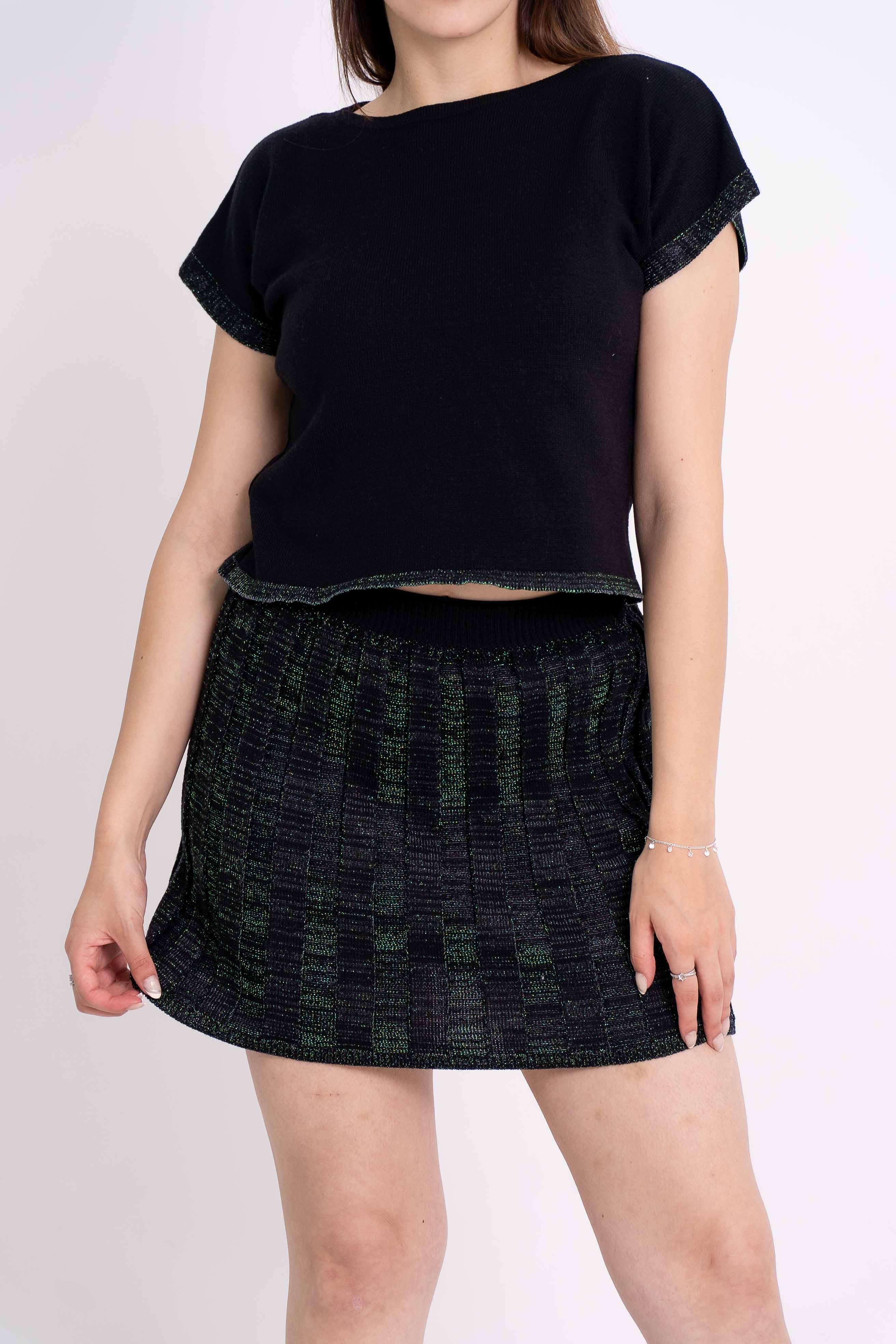 Conjunto Plissado Lurex