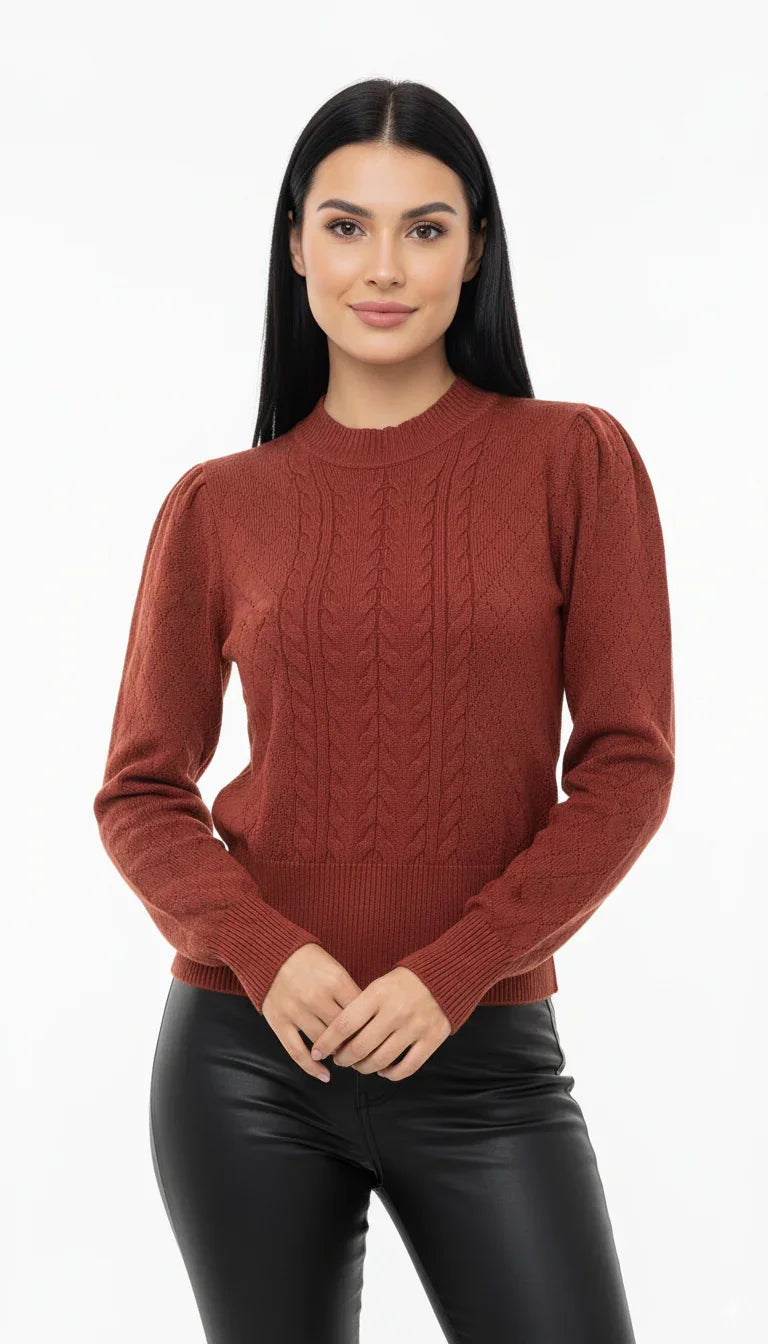 Blusa Trançada em Modal