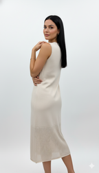 Vestido Vazadinho Longo