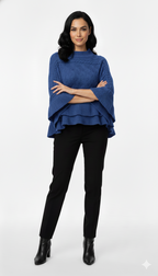 Poncho Trama Trançada