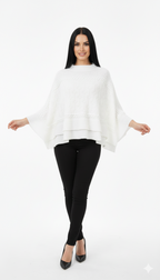 Poncho Trama Trançada