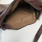 Bolsa Hobo de Couro Plutônio Luxo para Mulheres