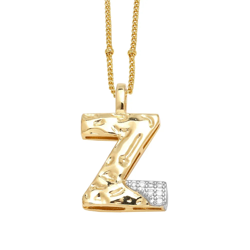 Colar Inicial Personalizado com Cristais FLOLA