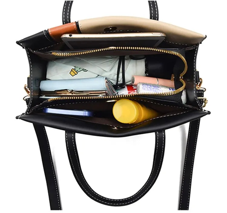 Bolsa de Retalhos Elegante com Alça Ajustável