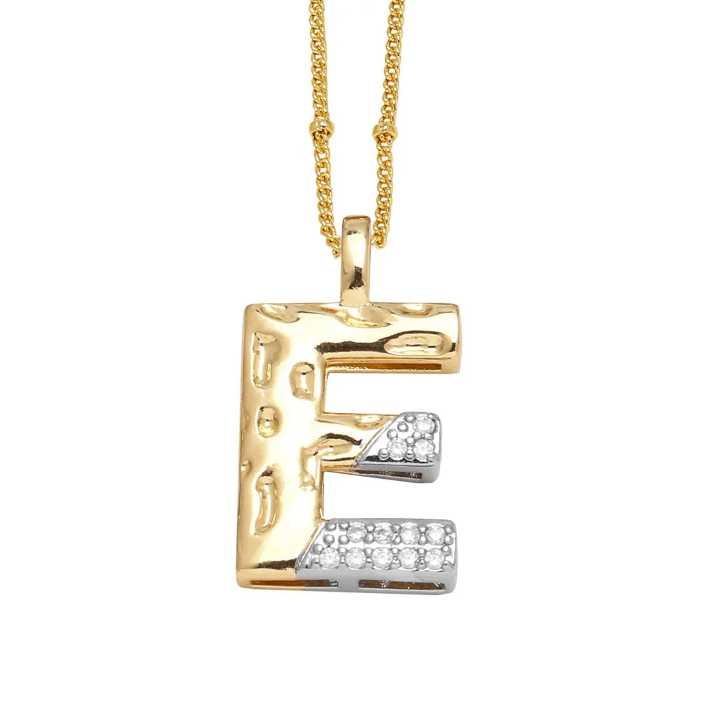 Colar Inicial Personalizado com Cristais FLOLA