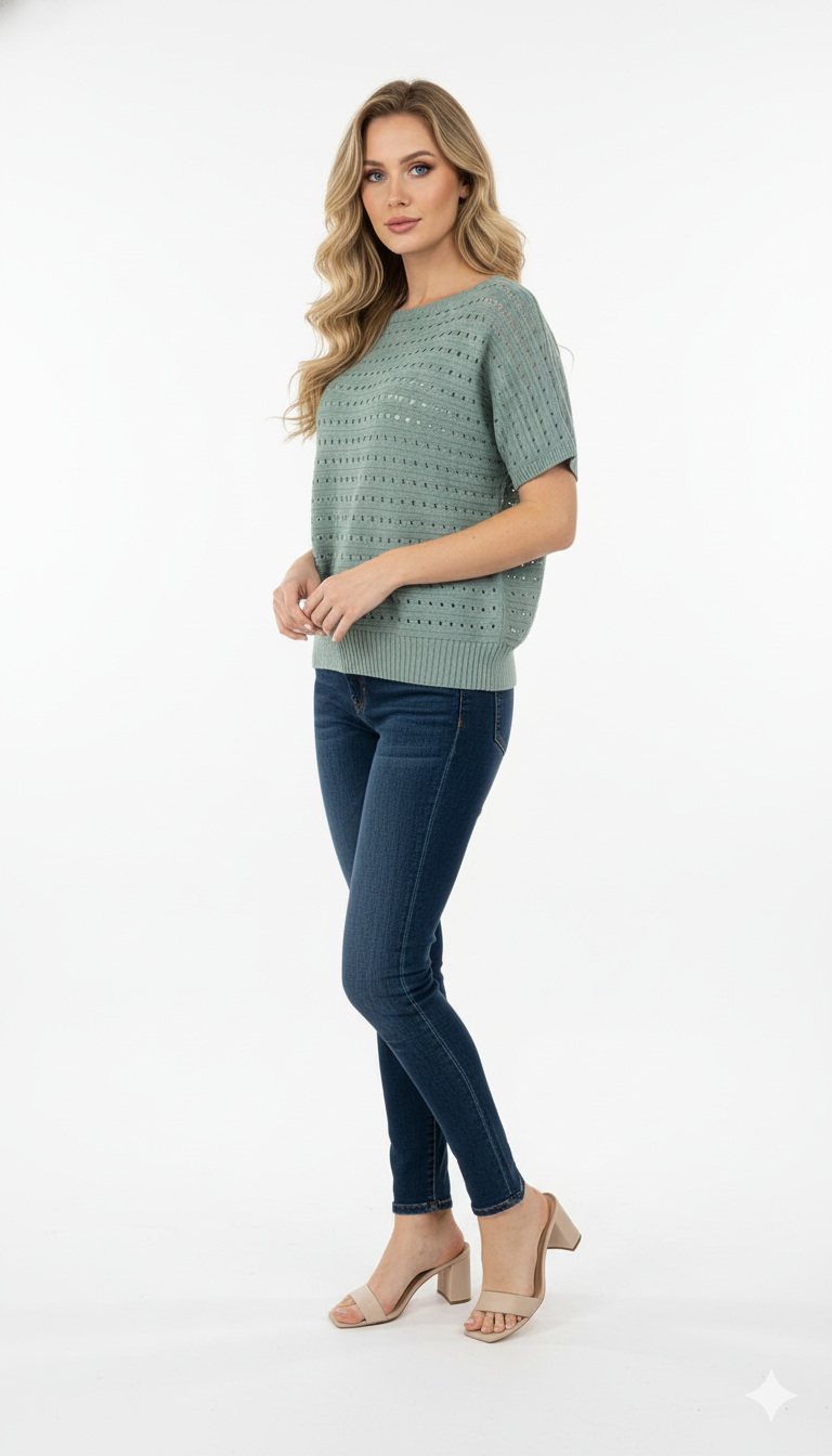 Tshirt Vazadinha de Modal