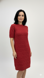 Vestido Trama Trançada