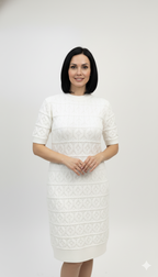 Vestido Trama Trançada