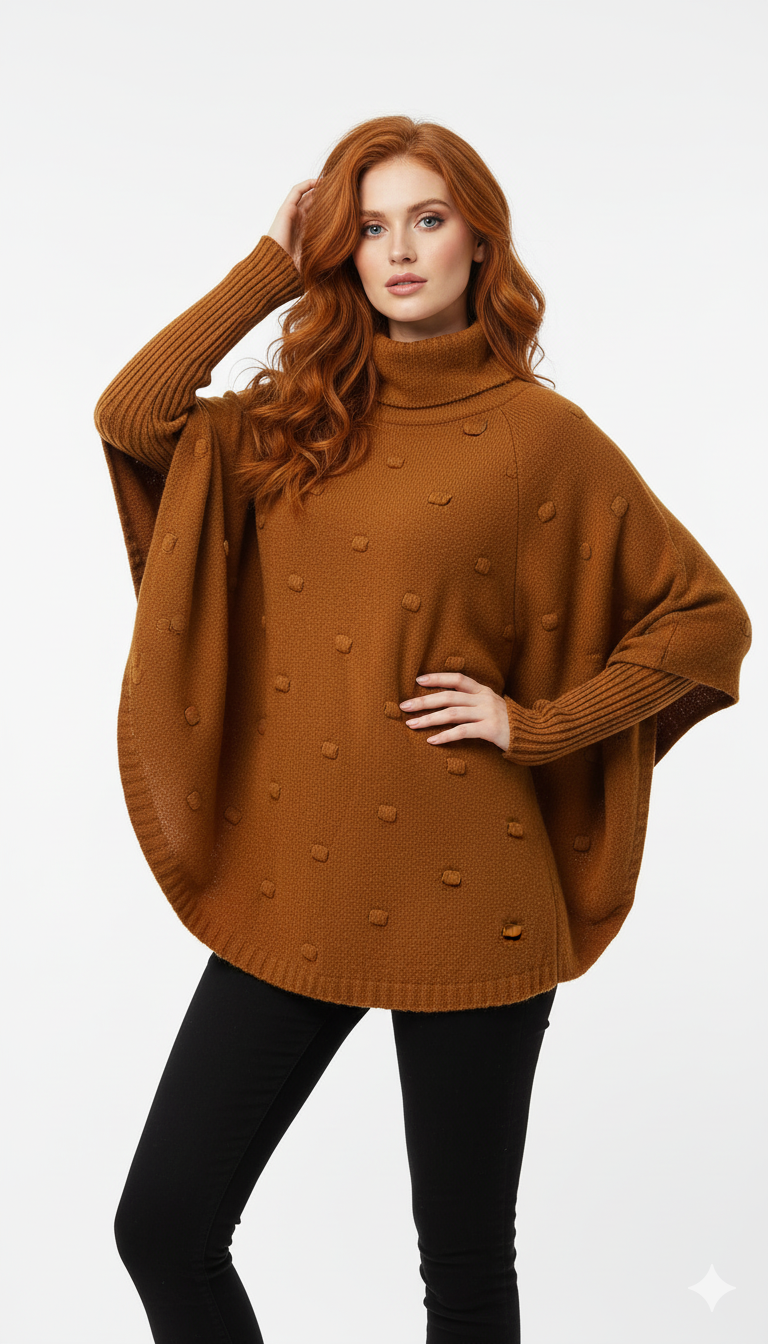 Poncho Pipoca Mousse