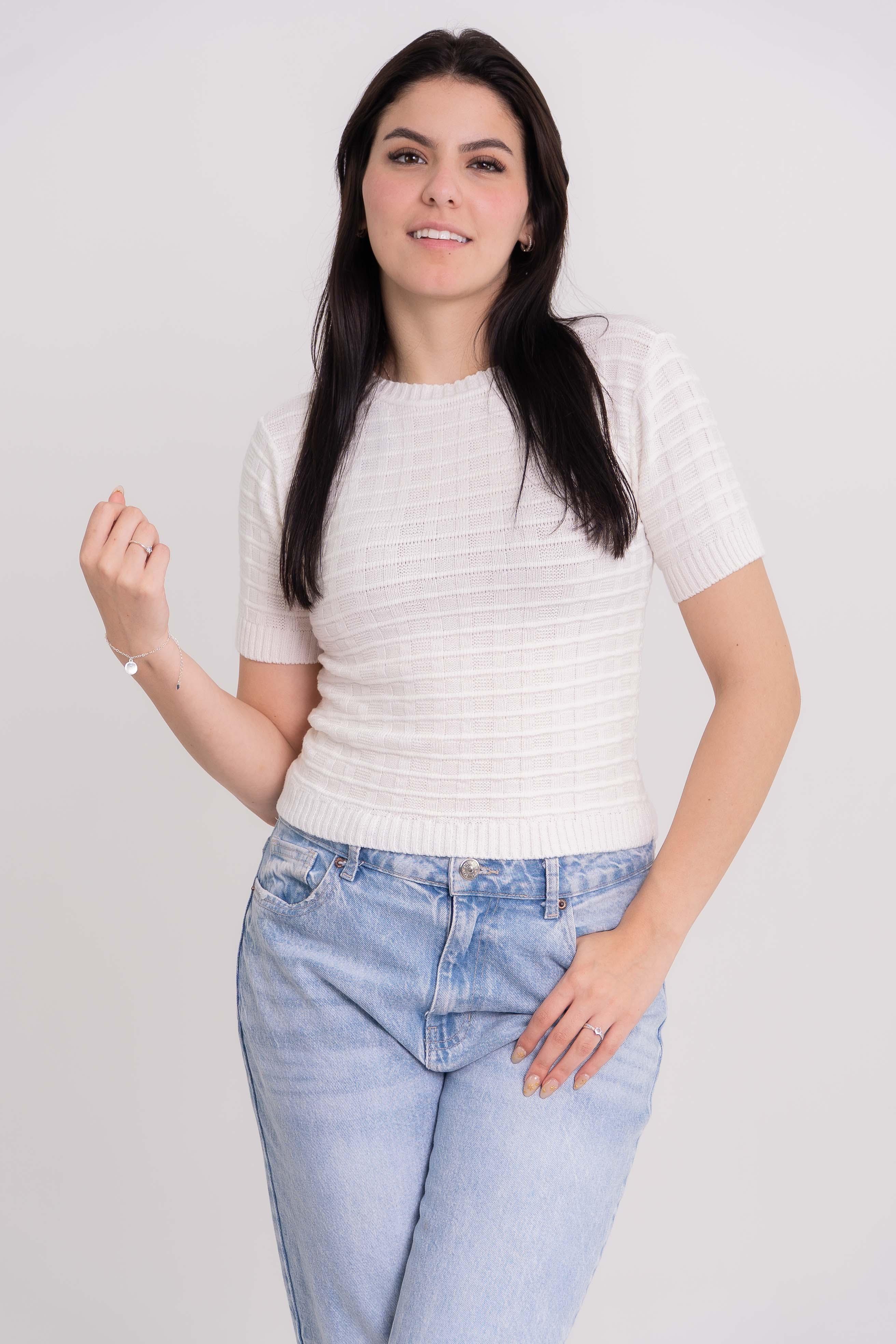 Tshirt Quadradinho Modal