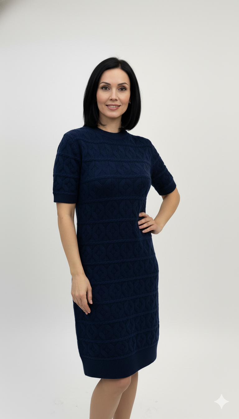 Vestido Trama Trançada