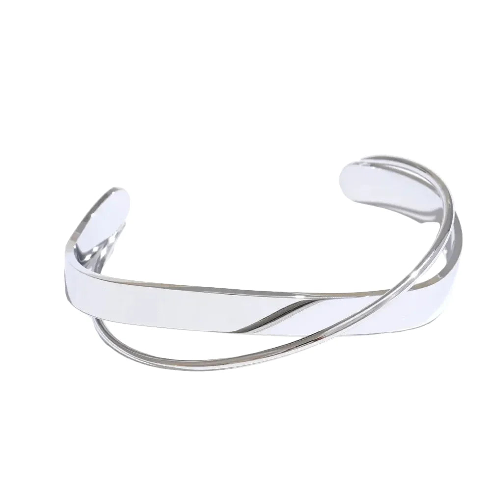 Pulseira Onda Minimalista 18K Ouro Uworld